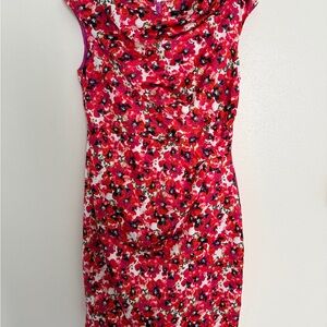 Ann Taylor Vibrant Floral Mini Dress
